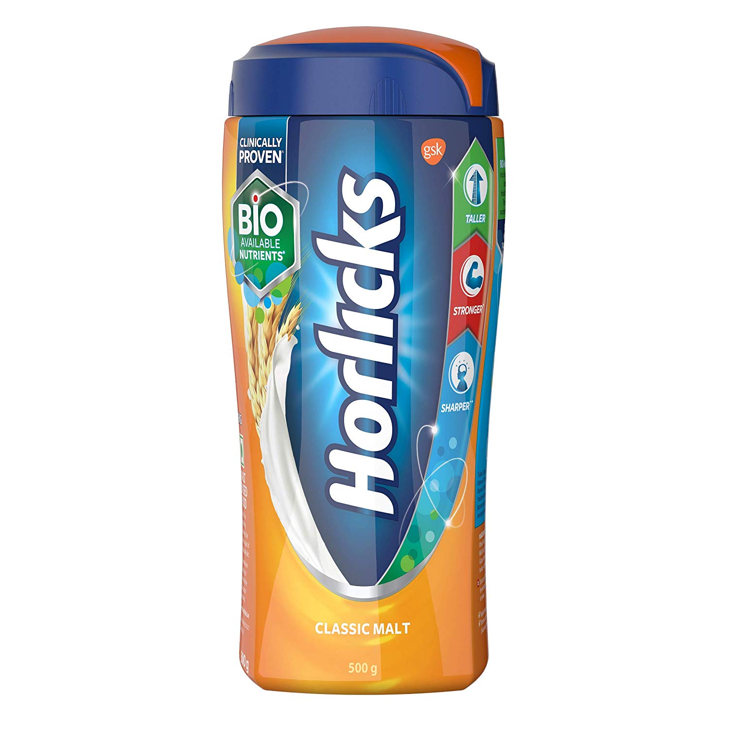 Horlicks Classic Malt 500g Jar
